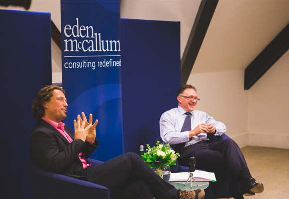 Eden McCallum hosts a conversation with Innocent Drinks co-founder Adam Balon