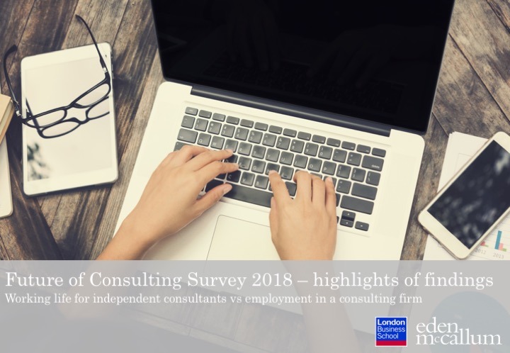 Highlights from the Eden McCallum-LBS Future of Consulting Survey 2018
